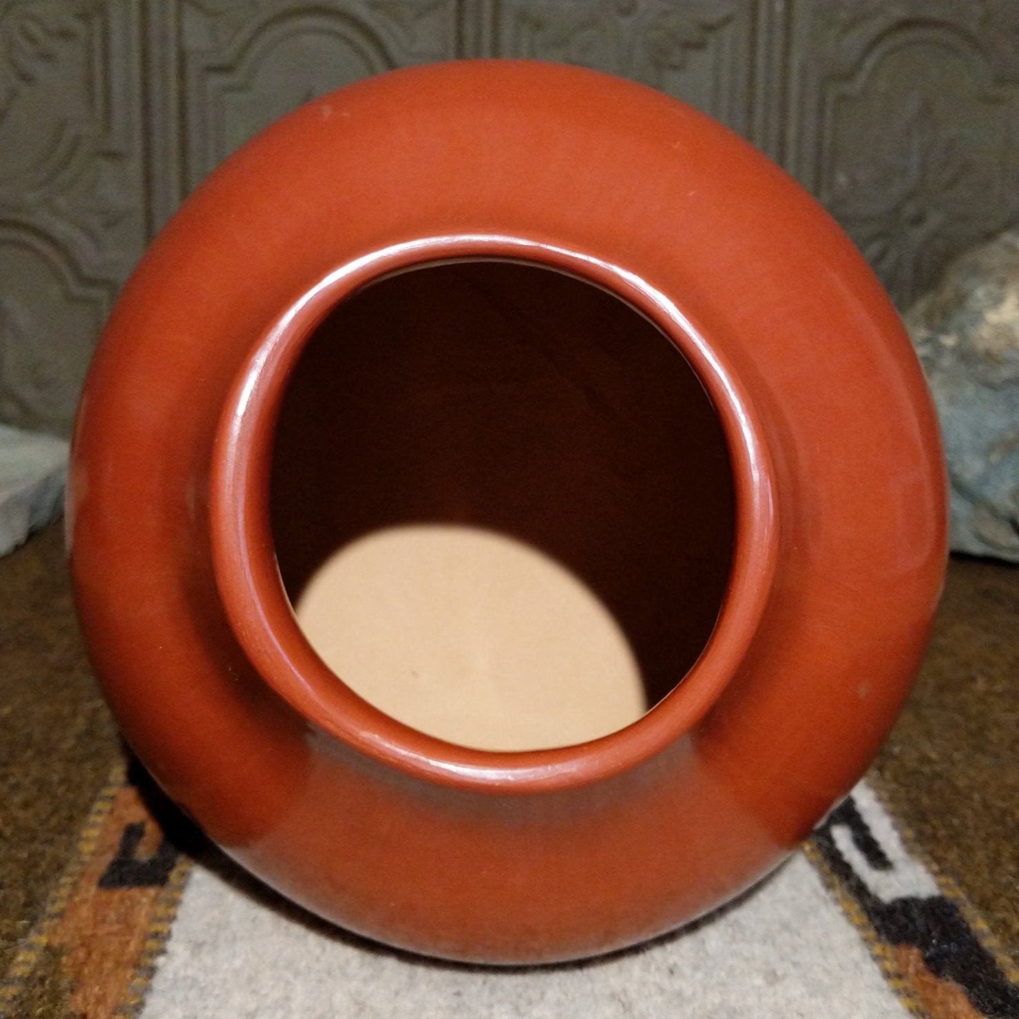Santa Clara Spherical Vase by Virginia Garcia SWT-POT-0060