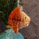 Lion Head Bristle Brush Ornament GF-ORN-BRUSHBB81