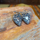 Silver Heart Earrings by Toni Chino SWSG-ERN-0038