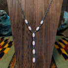 Navajo Made Pink Conch Shell Necklace SWSG-NKL-0005