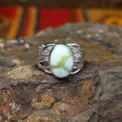 Palomino Variscite Ring by Angela Martin GJ-RNG-0086 Size 6.5