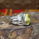 Palomino Variscite Ring by Angela Martin GJ-RNG-0087 Size 7.5
