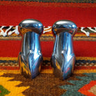 Savanna Lion Salt & Pepper Shakers by Nambe GF-DEC-MT1317