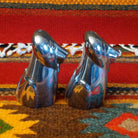 Savanna Lion Salt & Pepper Shakers by Nambe GF-DEC-MT1317
