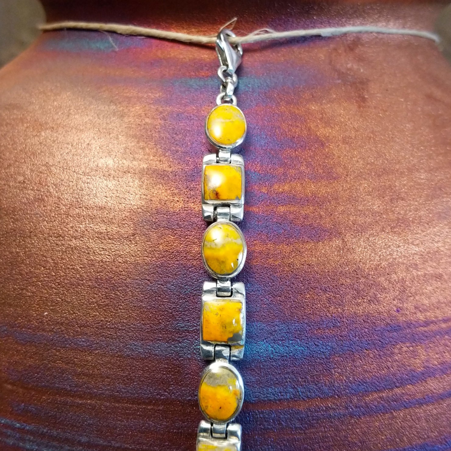 Bumblebee Jasper Bracelet by Terry Wood GJ-BRC-0107