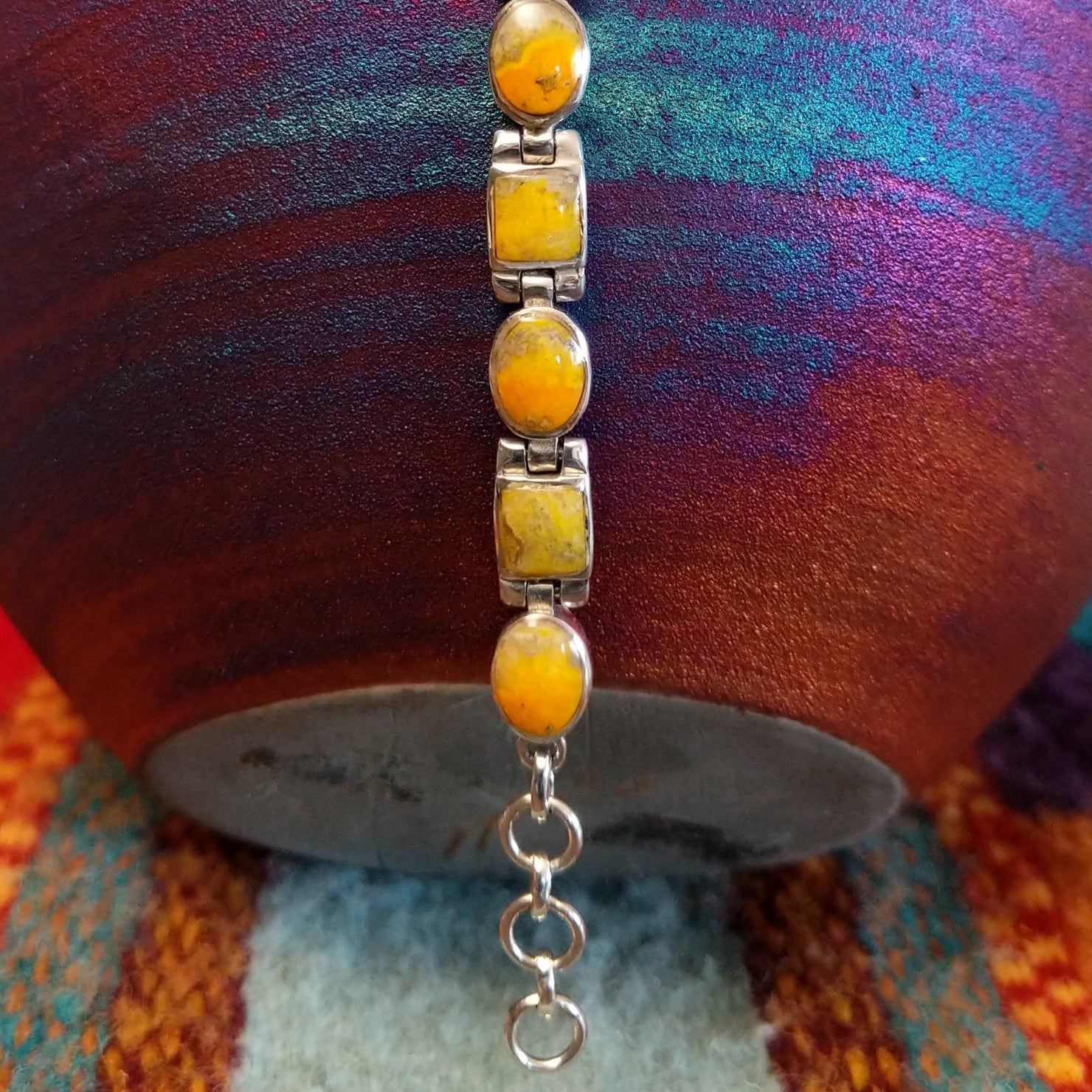 Bumblebee Jasper Bracelet by Terry Wood GJ-BRC-0107
