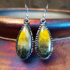 Navajo Made Bumblebee Jasper Earrings GJ-ERN-0084
