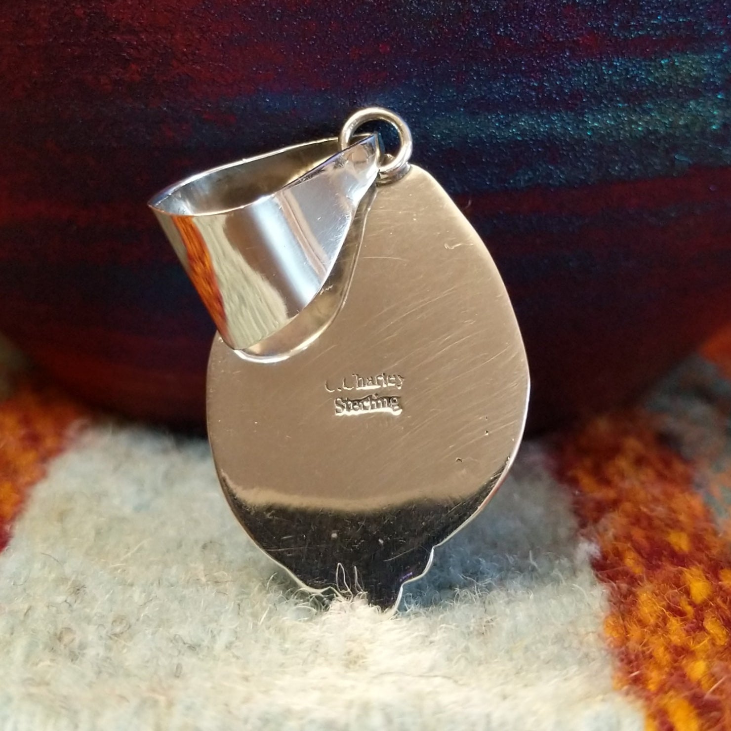 Bumblebee Jasper Pendant by Chester Charley GJ-PND-0089