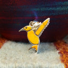 Navajo Made Bumblebee Jasper Hummingbird Pendant GJ-PND-0093