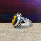 Bumblebee Jasper Ring by Terry Wood GJ-RNG-0098 Size 7