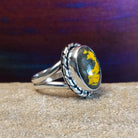 Bumblebee Jasper Ring by Terry Wood GJ-RNG-0098 Size 7