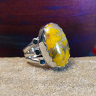 Bumblebee Jasper Ring by Paul Livingston GJ-RNG-0102 Size 8
