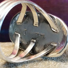 Bumblebee Jasper Ovaloid Ring by Terry Wood GJ-RNG-0107 Size 9.5