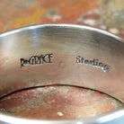 Helix Design Stamped Silver Ring by R. Grace SWSG-RNG-0002 Various Sizes