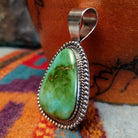 Sonoran Gold Turquoise Pendant by Lowell Draper SWSG-PND-0021