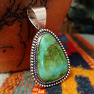 Sonoran Gold Turquoise Pendant by Lowell Draper SWSG-PND-0021