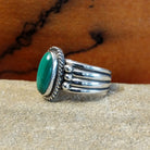 Navajo Made Malachite Ring SWSG-RNG-0054 Size 9.5