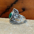 Malachite Ring by Raymond Coriz SWSG-RNG-0055 Size 10