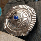 Navajo Lapis Buckle by P. SWSG-BKL-0011