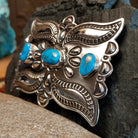 Blue Ridge Turquoise Buckle by Michael Thompson SWSG-BKL-0012