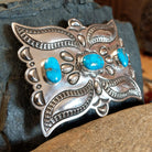 Blue Ridge Turquoise Buckle by Michael Thompson SWSG-BKL-0012