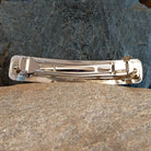 Navajo Made Black Onyx Barrette GJ-BRT-0001