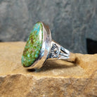 Sonoran Gold Turquoise Ring by Roie Jaque GJ-RNG-0008 Size 9.5