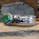 Sonoran Gold Turquoise Cuff by Roie Jaque GJ-BRC-0032