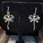Navajo Made Charoite Dragonfly Necklace & Earrings Set SWSG-JWS-0006