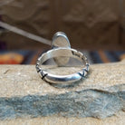 Black Onyx Oval Ring by Raymond Coriz SWSG-RNG-0058 Size 6.5
