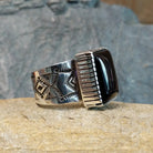 Black Onyx Ring by Murphy Platero SWSG-RNG-0065 Size 11
