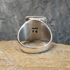 Black Onyx Ring by Frederick Chavez GJ-RNG-0111 Size 12.5