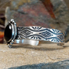 Black Onyx Cuff by Michael Thompson SWSG-BRC-0049