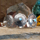 Golden Hills Turquoise Bracelet by Raymond Coriz SWSG-BRC-0054