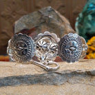 Golden Hills Turquoise Bracelet by Raymond Coriz SWSG-BRC-0054