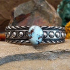 Golden Hills Turquoise Cuff by Jerrold Tahe SWSG-BRC-0056
