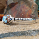 Golden Hills Turquoise Cuff by Everett & Mary Teller GJ-BRC-0112