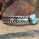 Golden Hills Turquoise Cuff by Raymond Coriz GJ-BRC-0113