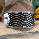 Golden Hills Turquoise Cuff by Francis Jones GJ-BRC-0115
