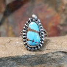 Golden Hills Turquoise Ring by Roie Jaque GJ-RNG-0113