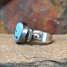 Golden Hills Turquoise Ring by Elgin Tom GJ-RNG-0116 Size 7