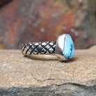 Golden Hills Turquoise Ring by Raymond Coriz GJ-RNG-0117 Size 7