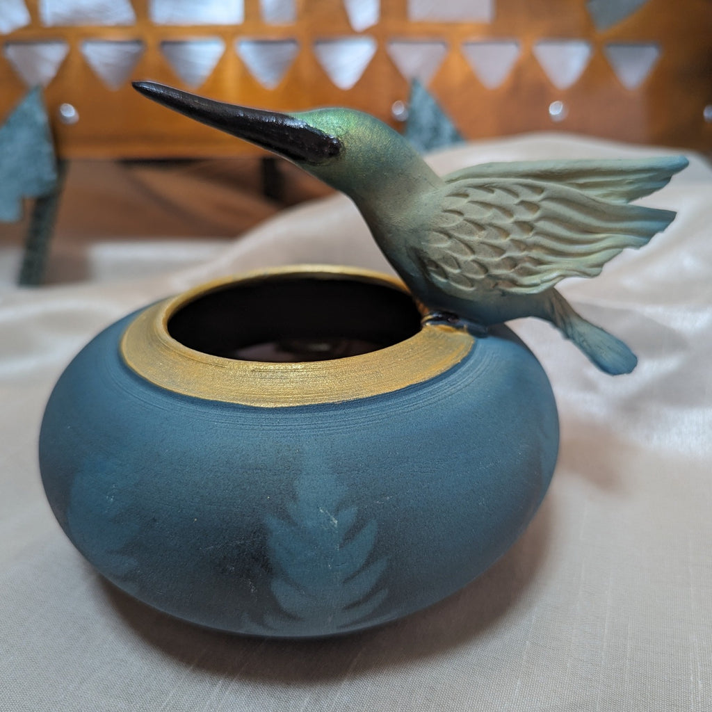 Hummingbird Vase by Bonnie Belt GF-0111