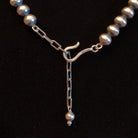 Close-up of the hook clasp.