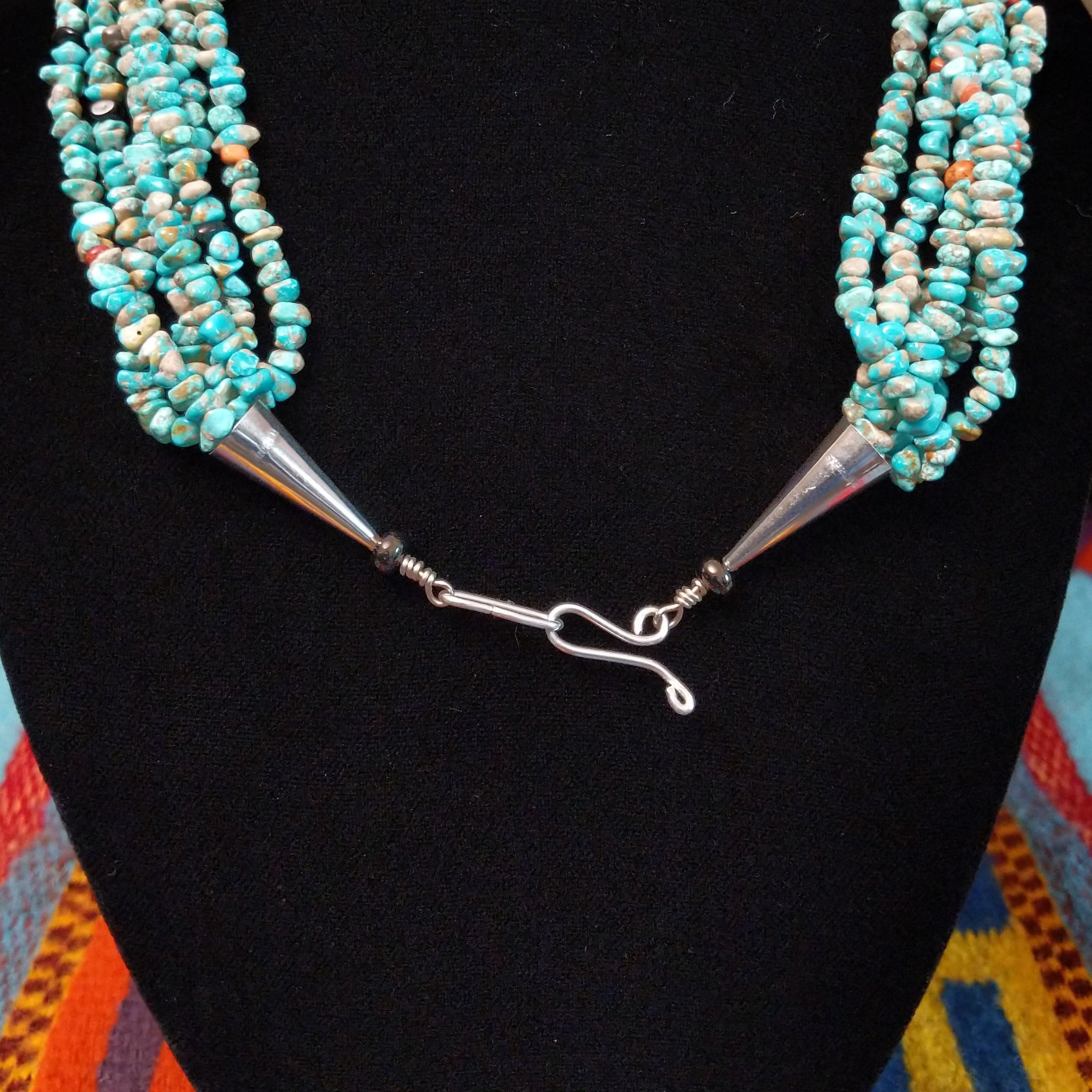 Close up of the clasp