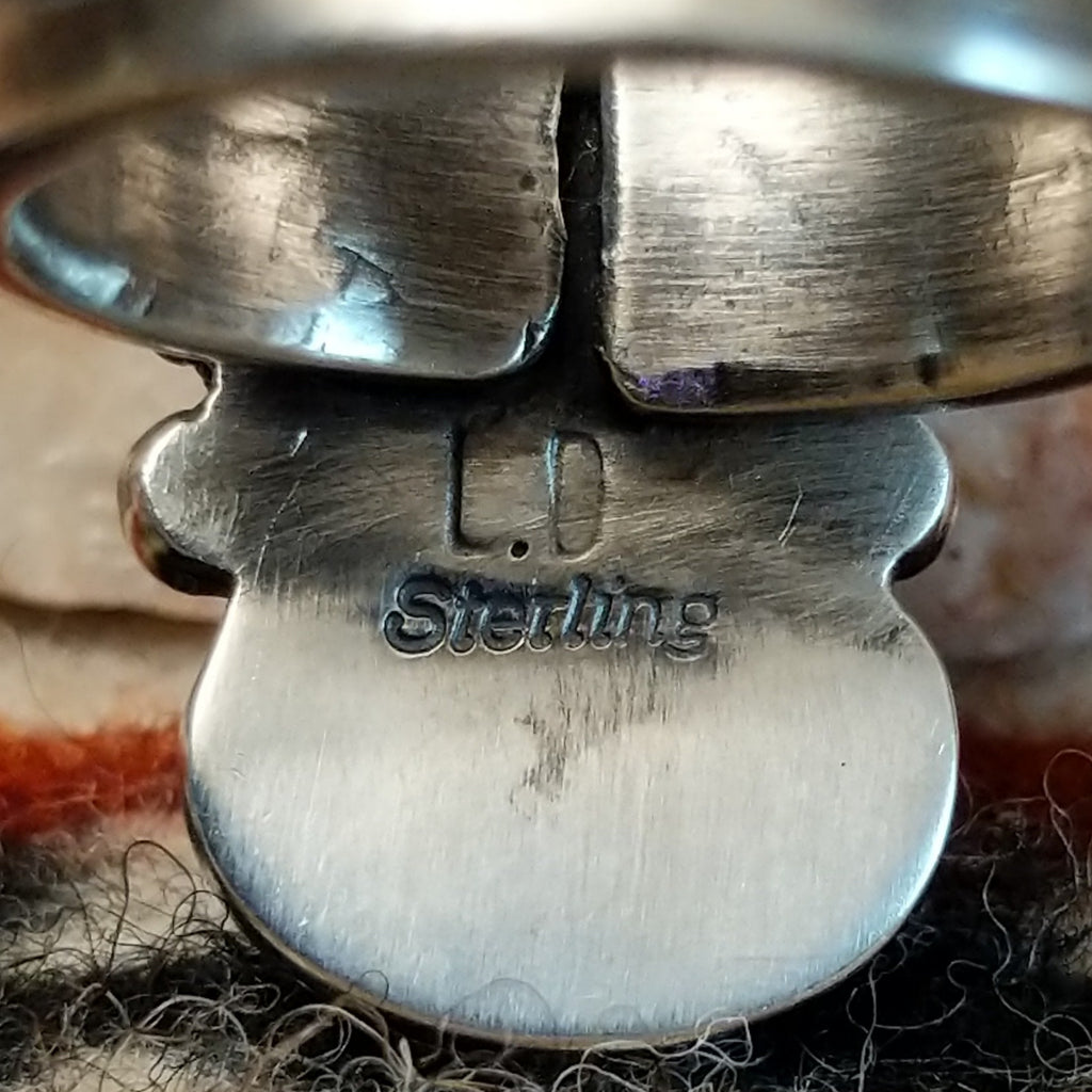 Close-up of Lowell Draper's stamped signature.