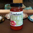 Jar of 3 oz Tombstone Prickly Pear Jelly.