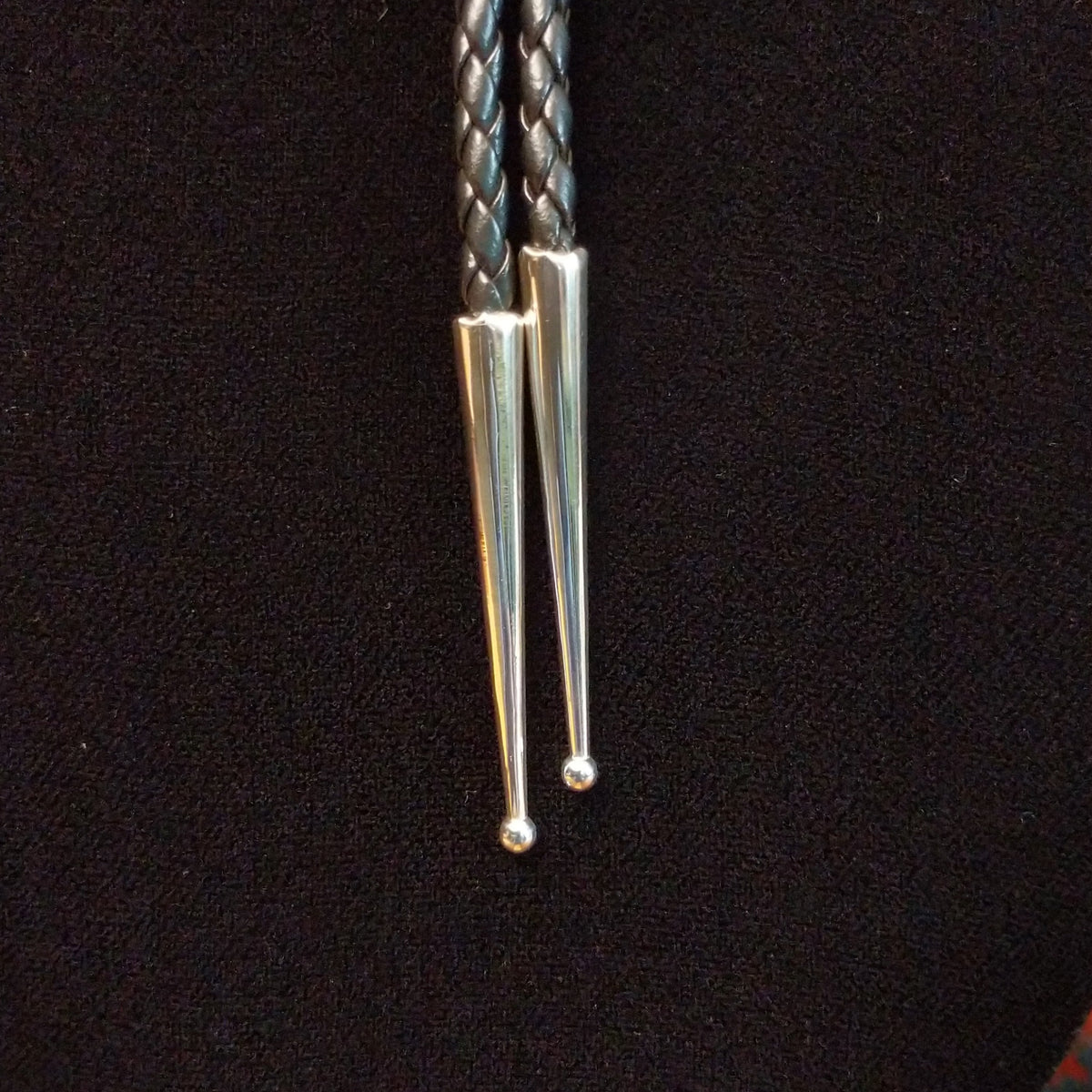 A close-up view of the Sterling Silver tips.