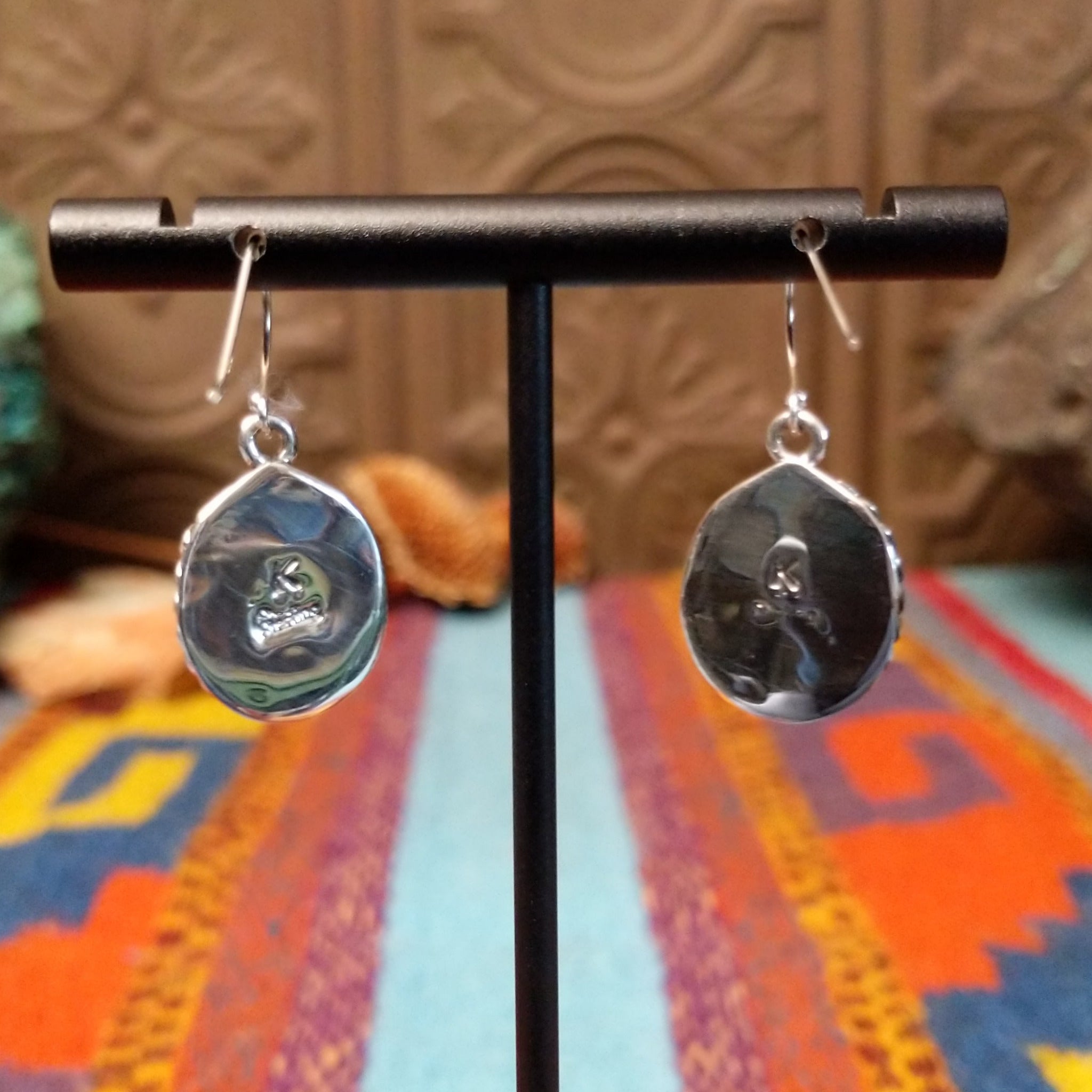 Artisan and Sterling Silver stamp.