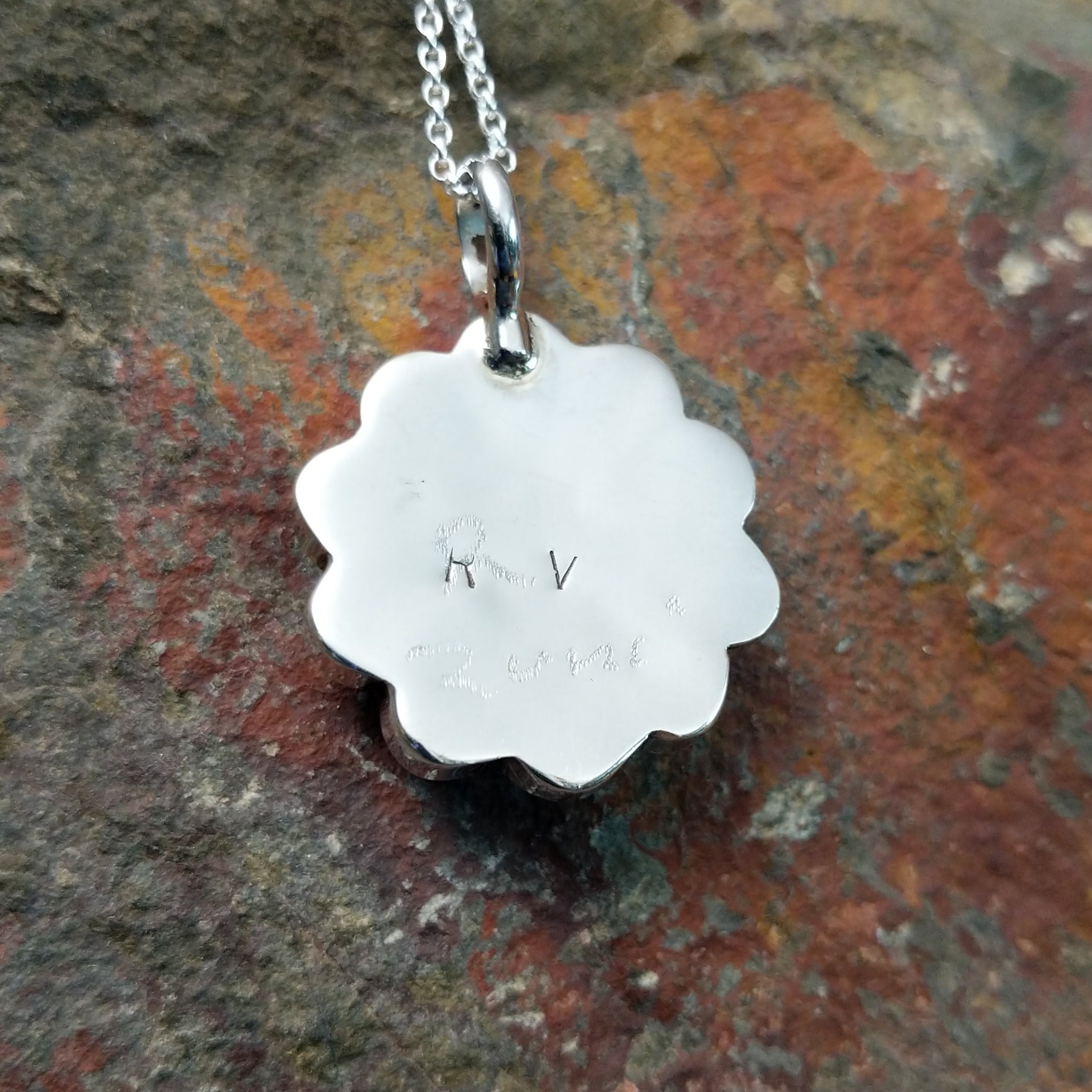 Zuni Sunface Pendant by R.V. GJ-PND-0319 – Arlene's